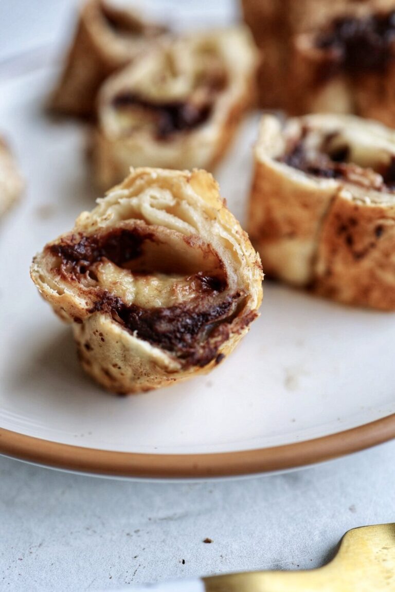 tortilla French Toast Roll-Ups