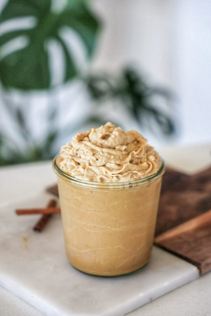 Starbucks copycat healthy vegan pumpkin spice frappuccino