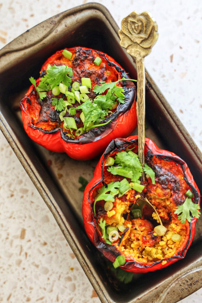 Quinoa Stuffed peppers (Vegan)