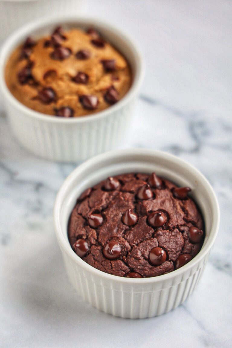 Viral blended baked oats 3 ways (Cookie dough, brownie batter, cinnamon roll)