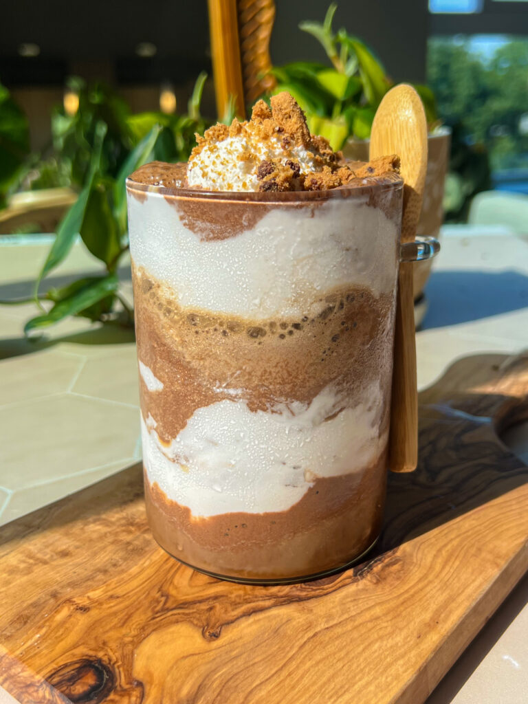 cold brew cookie smoothie