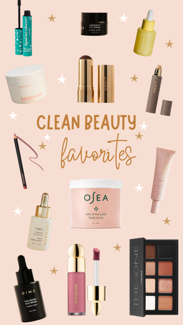 Favorite Clean Beauty Products