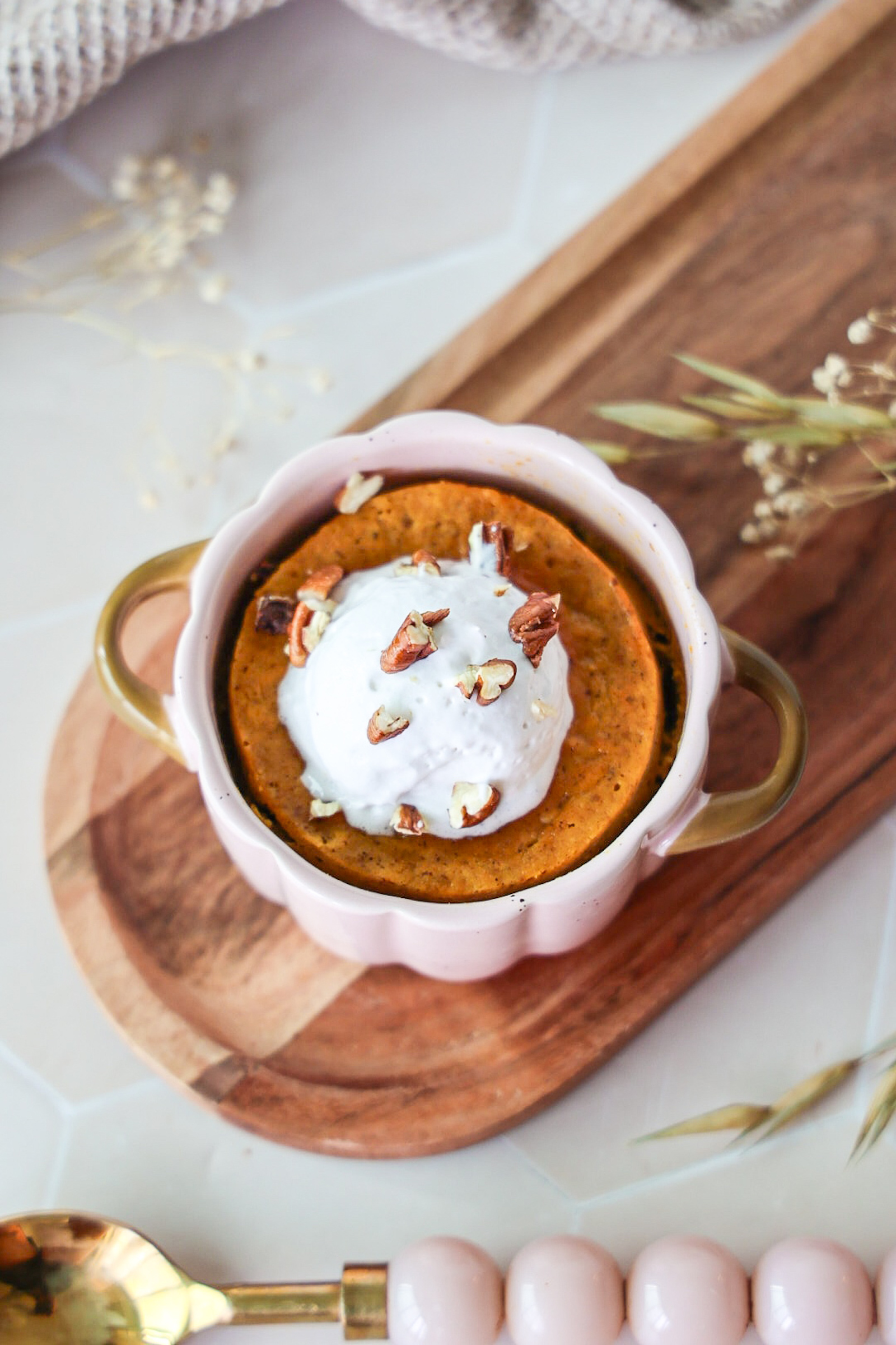 Single Serve Pumpkin Pie Paleo Gluten Free Danishealthyeats Com