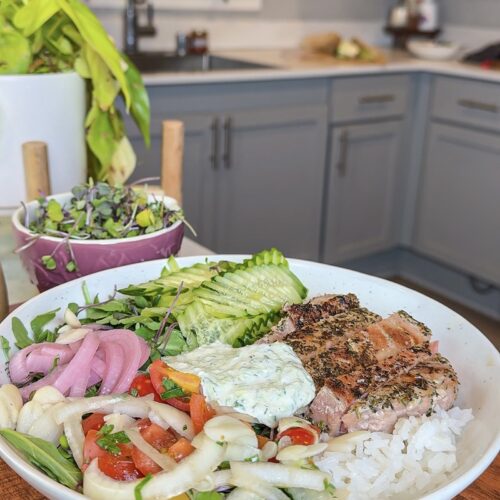 Copycat Cava Bowls with Balsamic Date Vinaigrette Copycat Cava Bowls with Balsamic Date Vinaigrette