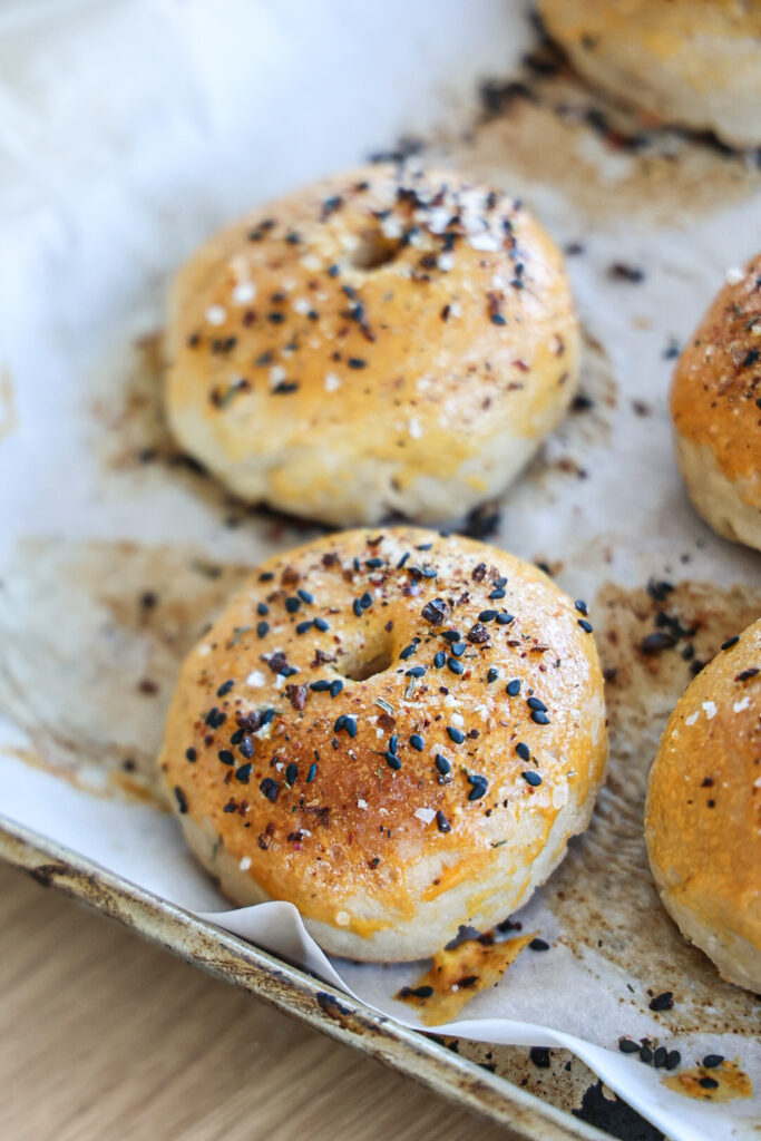 Gluten-free bagels.