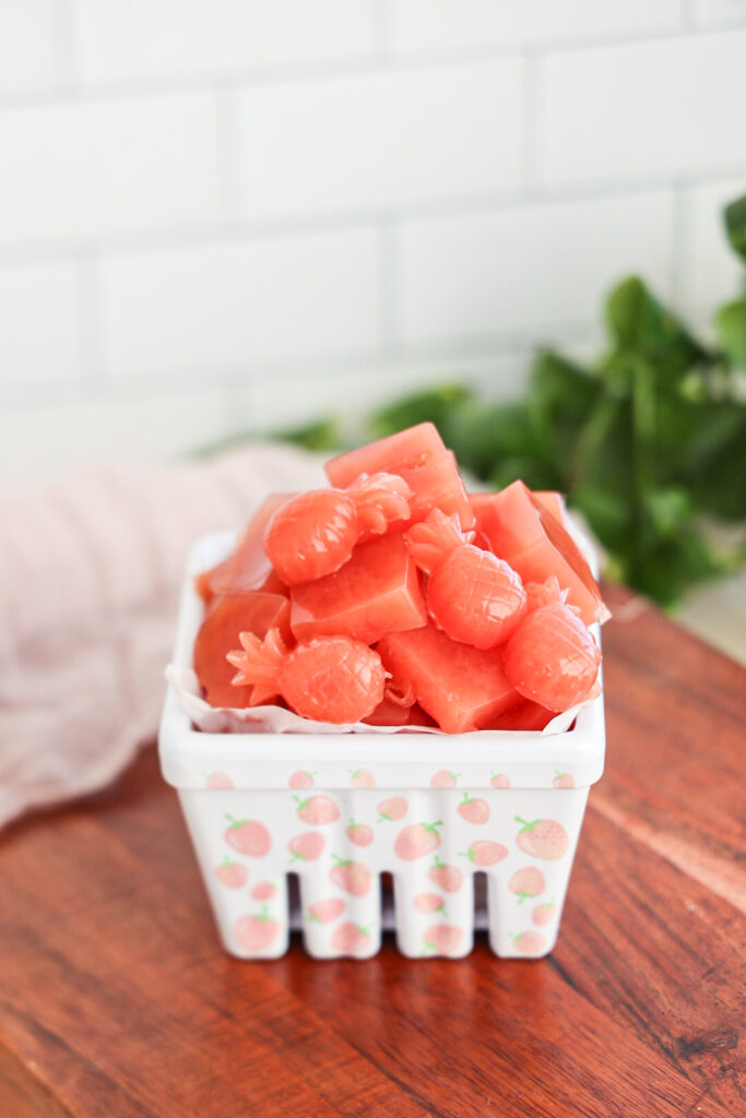 Homemade gut-healthy Electrolyte fruit Gummies