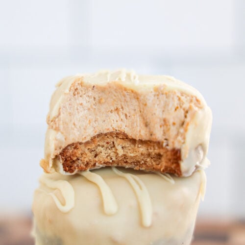 Pumpkin Ice cream Cookie Bars (gluten-free, vegan