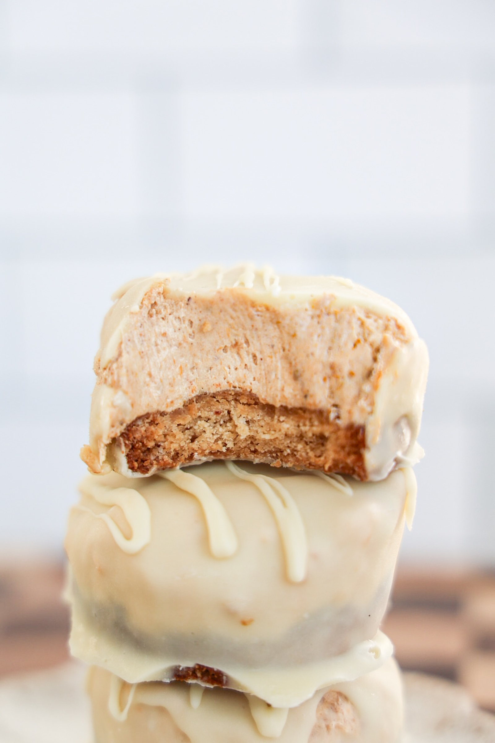 Pumpkin Ice cream Cookie Bars (gluten-free, vegan
