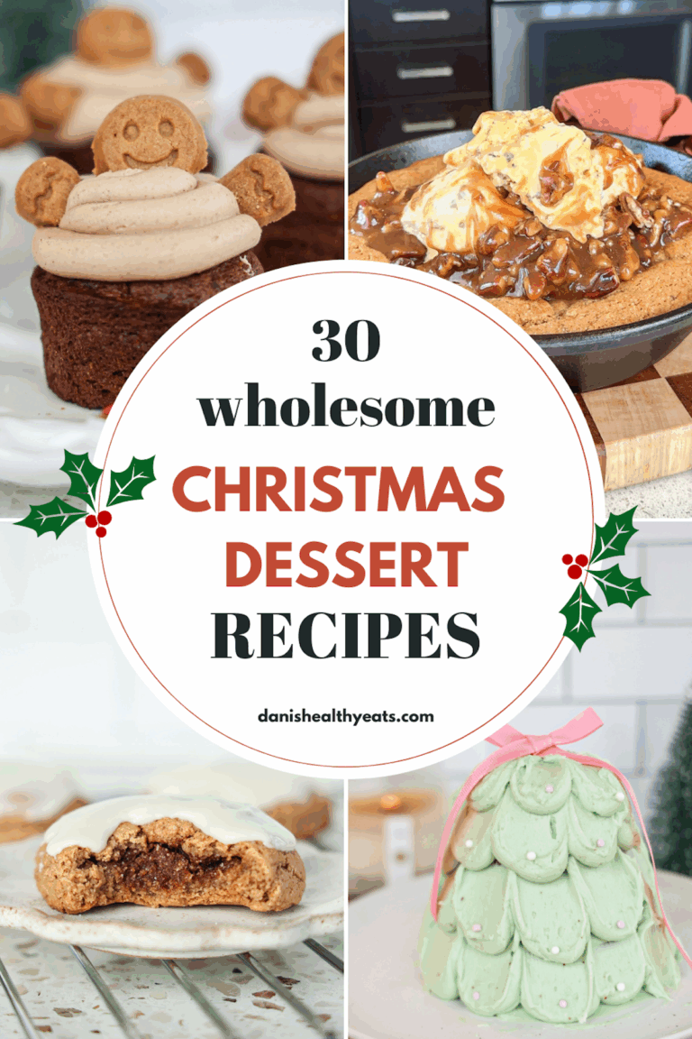 30 Healthy Christmas Dessert Recipes Round-up