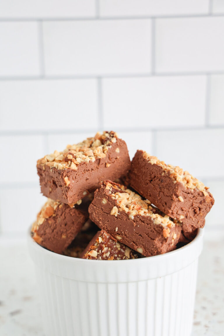 3 Ingredient Peanut Butter Fudge