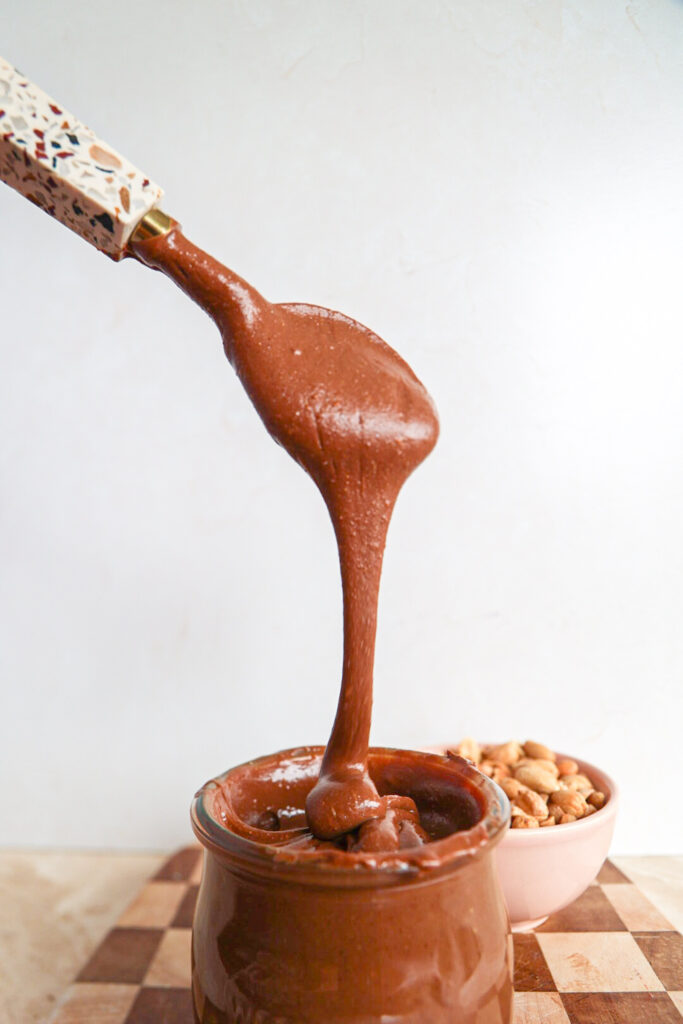 homemade chocolate peanut butter
