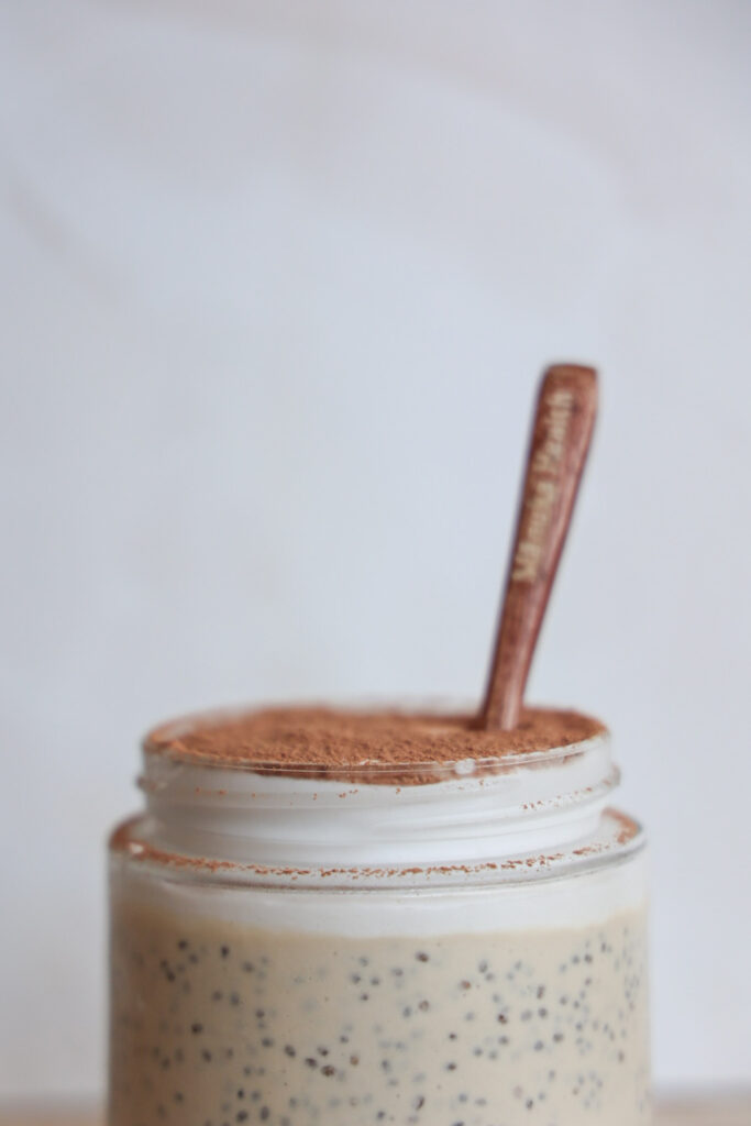 coffee chia pudding