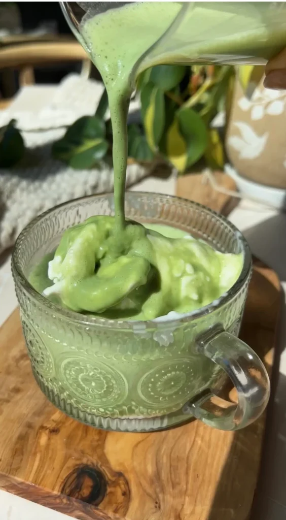 matcha affogato