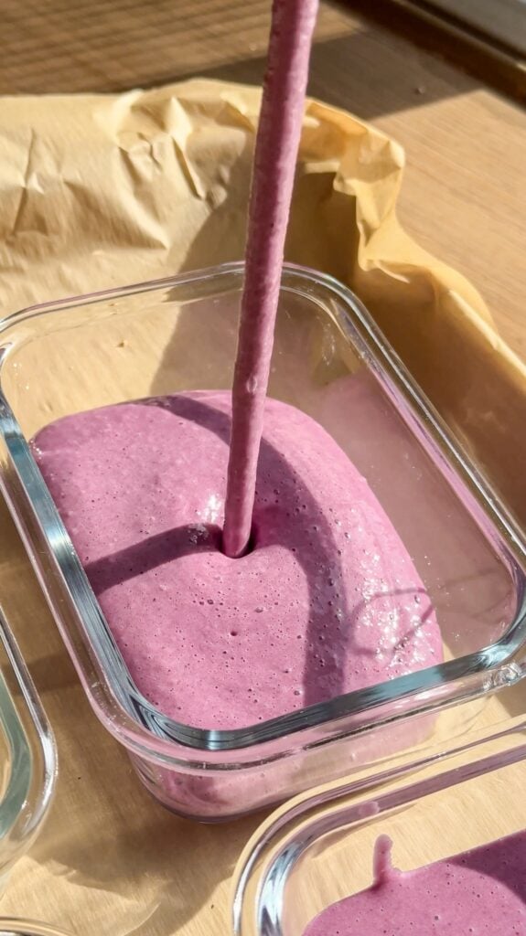 Blueberry protein pancake bowls